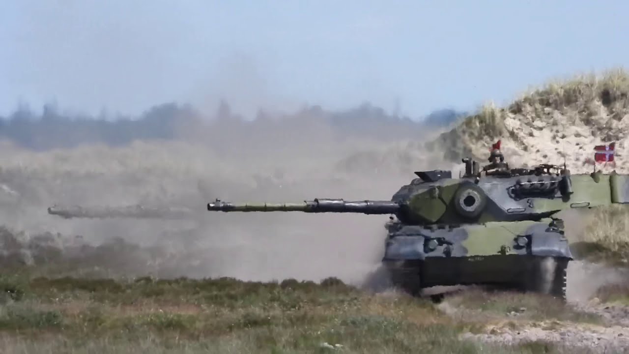 Leopard 1A5 live fire
