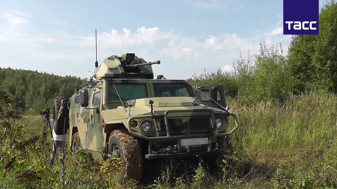 Special Russian purpose vehicle ASN 233115 Tigr-M SPN