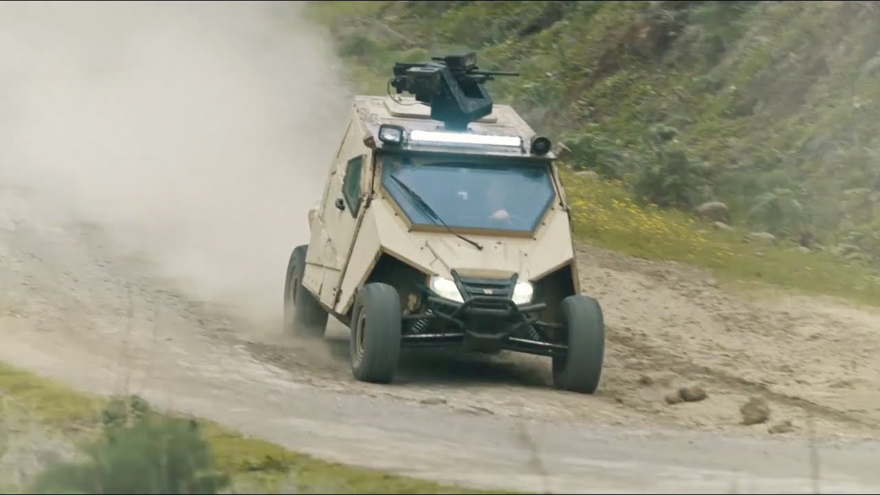 Yagu – An Ultralight Special Ops Armored Vehicle