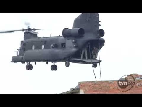 PSK fast rope from MH-47