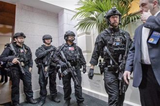 A tactical unit of the U.S. Secret Service