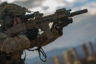 Member of 75th Ranger Battalion