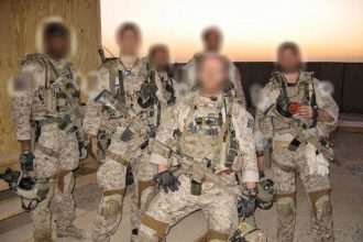 DEVGRU / SEAL Team 6 operators posing for photo during training