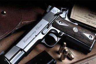 M1911A1 Classic pistol designed by John Browning