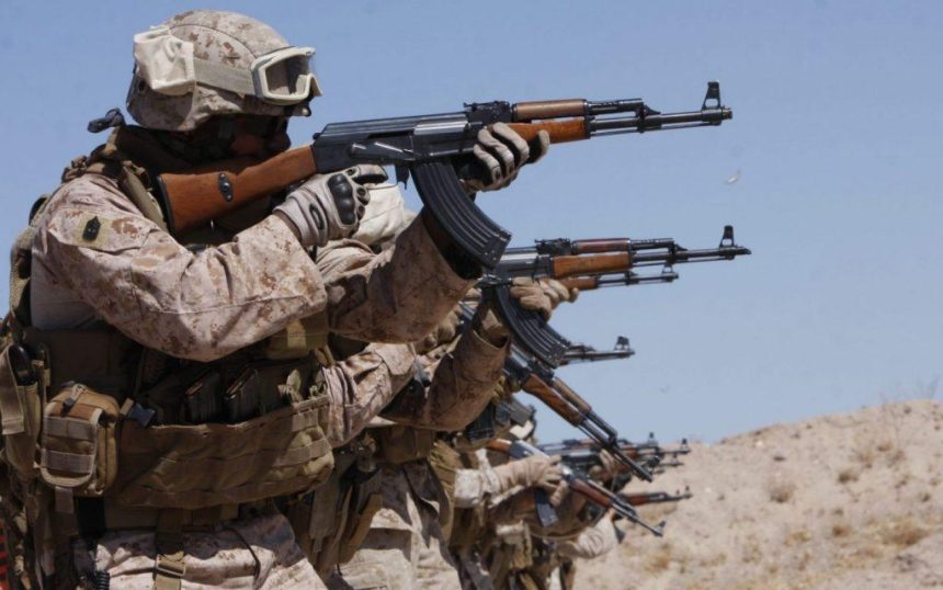 The world's most popular weapon - AK-47 Assault Rifle