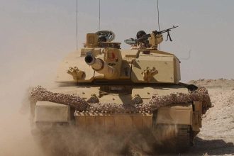 British Main Battle Tank (MBT) Challenger 2