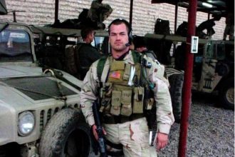 Navy SEAL Jocko Willink in Iraq