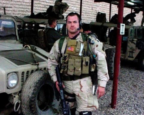 Navy SEAL Jocko Willink in Iraq