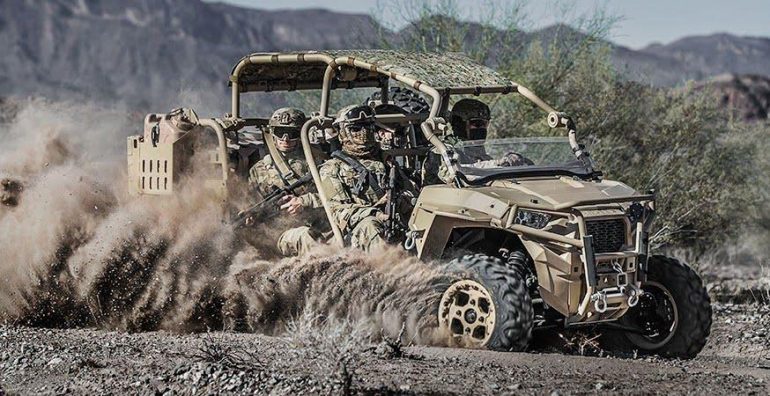 The Unbelievable Power of Force Protection Vehicles: Polaris MRZR-D4 ATV