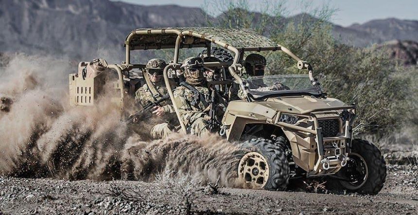 The Unbelievable Power of Force Protection Vehicles: Polaris MRZR-D4 ATV