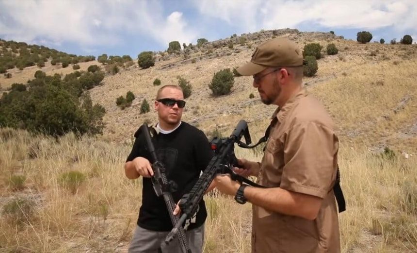 AR-15 rifle