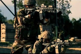 COS French Special Forces with HK416 rifles