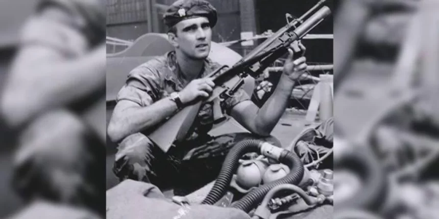 Richard Marcinko in his early military days