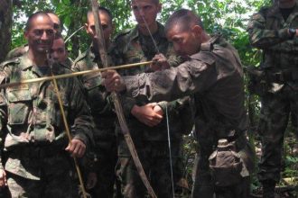 Bow and arrow in modern warfare