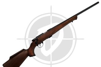 Anschutz model 54 silhouette rifle with mounted scope