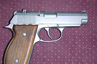 Sterling Mark II Auto pistol