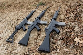 FN FNC assault rifle chambered in 5.56 mm