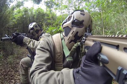 British SAS star wars style helmets