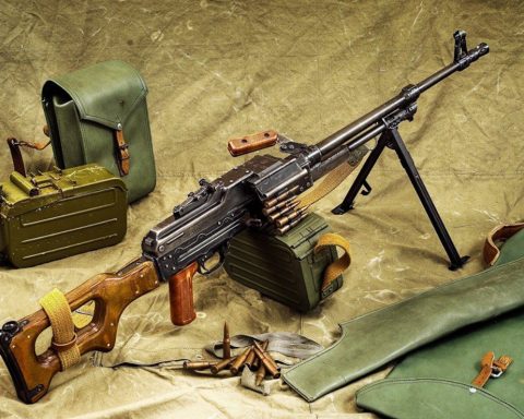 PKM Light Machine Gun