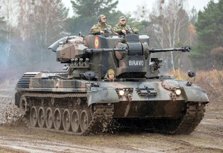 Flakpanzer Gepard Self-proppeled anti-aircraft gun