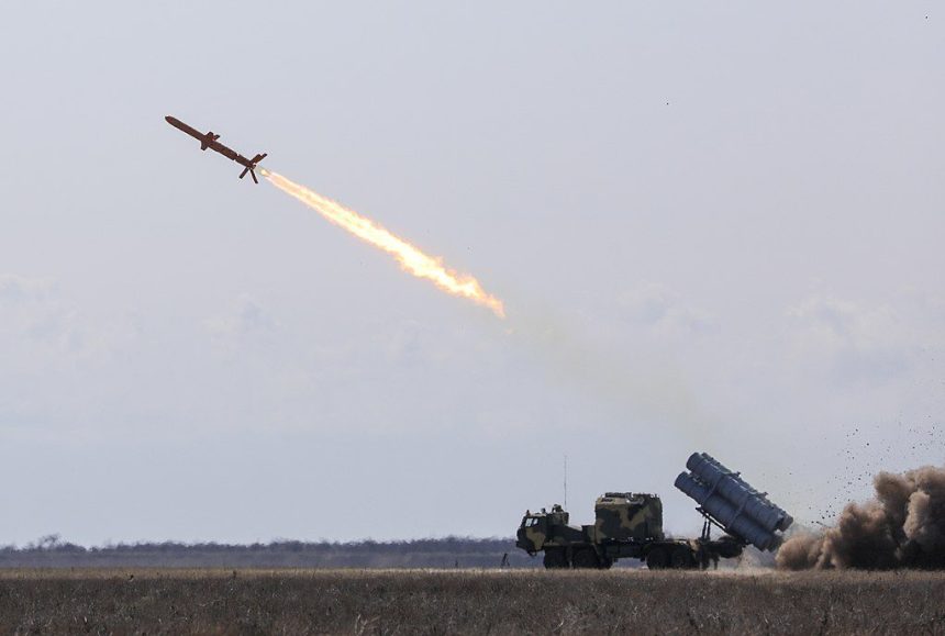 R-360 Neptune anti-ship cruise missile launching