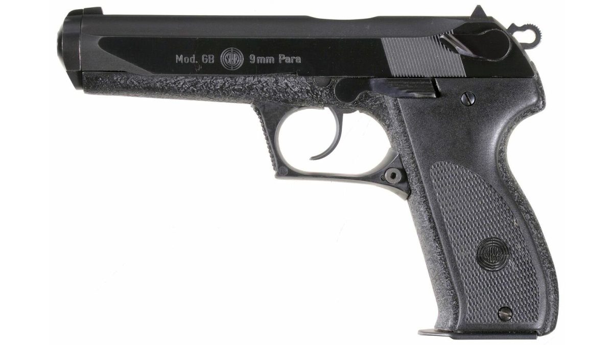 Austrian Steyr GB all-steel pistol