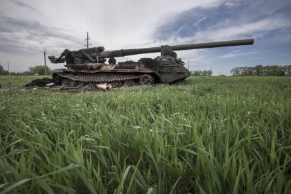 2S7 Malka Damaged During Russian Invasion Of Ukraine