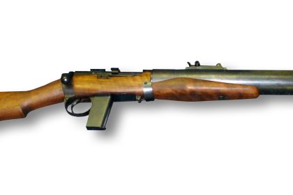 De Lisle Commando Carbine with integrated suppressor