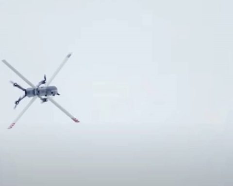 HF1 combat drone with plywood body used by Ukrainian special forces