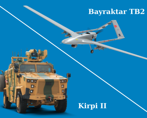 Bayraktar TB2 drone and Kirpi II armored vehicle delivered to Bosnia and Herzegovina by Turkey