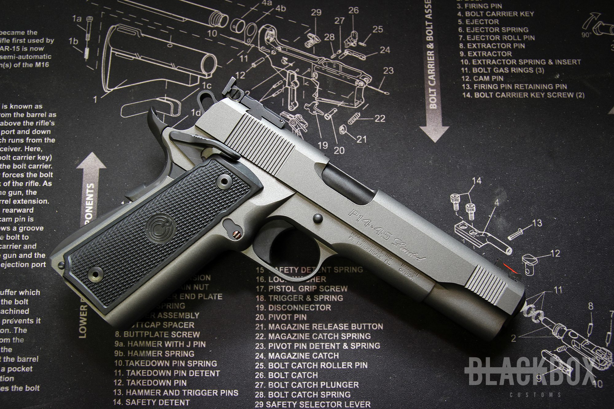 Para-Ordnance P14-45: An improved derivative of legendary M1911