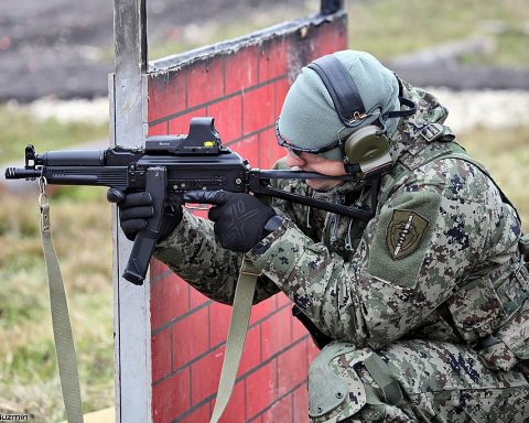 The PP-19 Vityaz at Interpolitex 2013