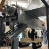 UAC FP-1 drone on display at a defense exhibition in Kyiv